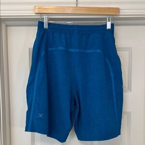 lululemon Pace Breaker Linerless Short 9”, heathered blue